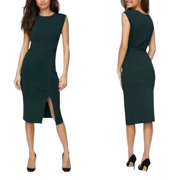 Aritzia Dresses & Skirts - NWOT Aritzia Babaton Body-con Elegant Black Sleeveless Dress Size XXS